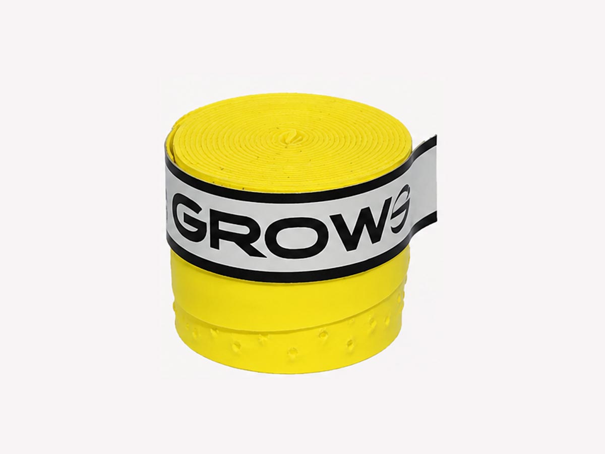 GROWS Premium Overgrip – Pack of 6 - Six colours